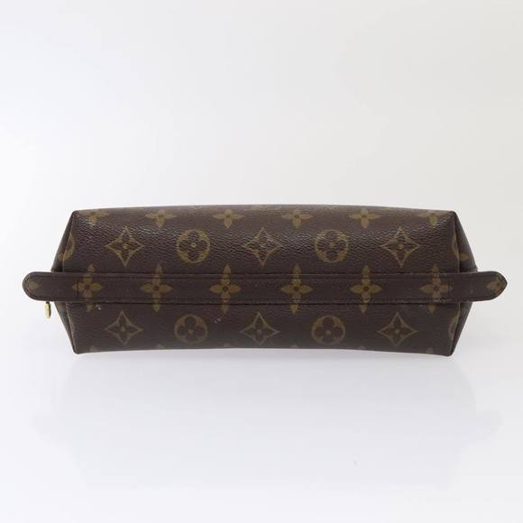 LOUIS VUITTON Monogram Trousse Demi Ronde Cosmetic Pouch M47520 LV Auth 90360 - Picture 6 of 16
